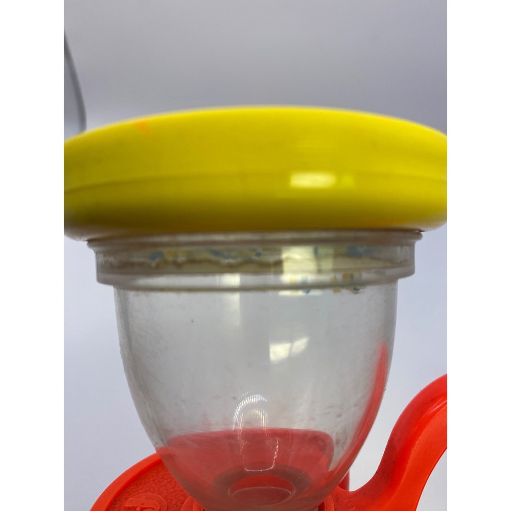 Fisher Price Vintage Shake n Roll Baby Rattle Hourglass Toy 1970's - Picture 8 of 13